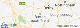 Burton Upon Trent map